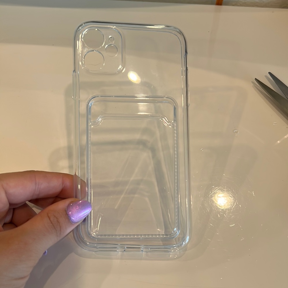 phone case with built in wallet
